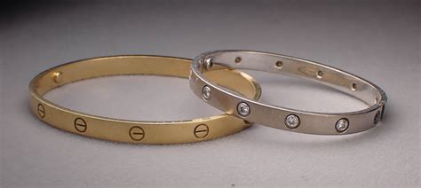 vintage cartier love bracelets|authentic used cartier love bracelet.